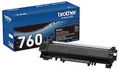 TONER, CARTRIDGE, HIGH YIELD, BROTHER TN 760, BLACK THUMBNAIL